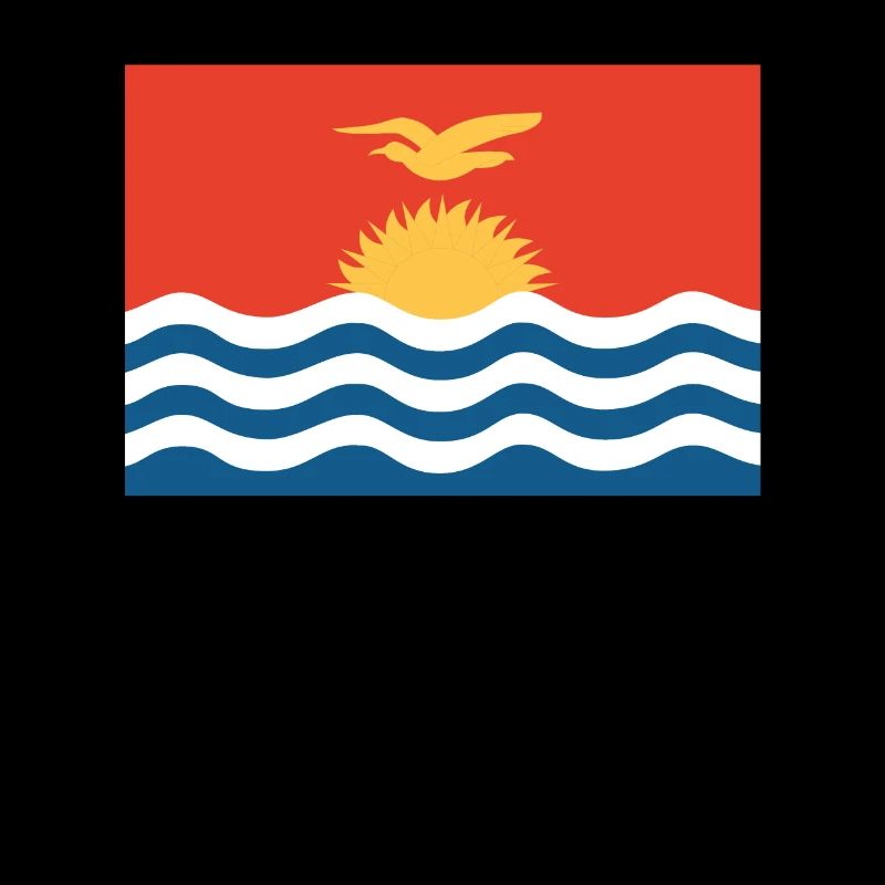 Drapeau officiel de Kiribati Gilbert Gilbertes Pays