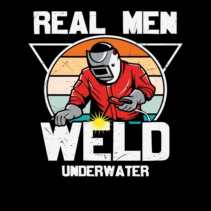 Real Men Weld Underwater