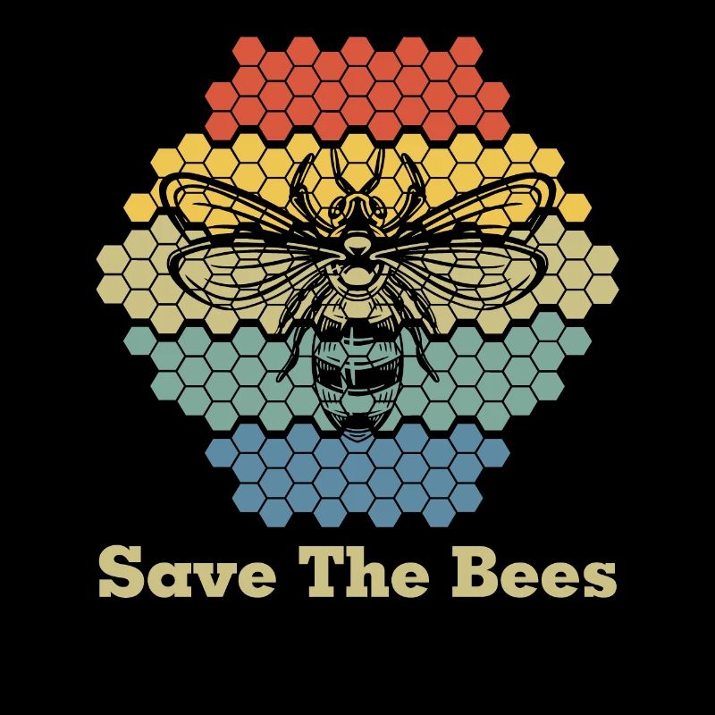 Save The Bees Retro
