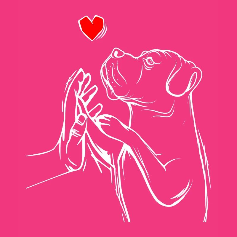 Cane Corso Chiens Chère Maîtresse