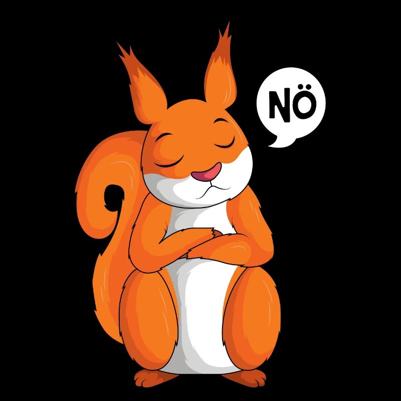 Eichhörnchen Nö Kinder Mädchen Damen