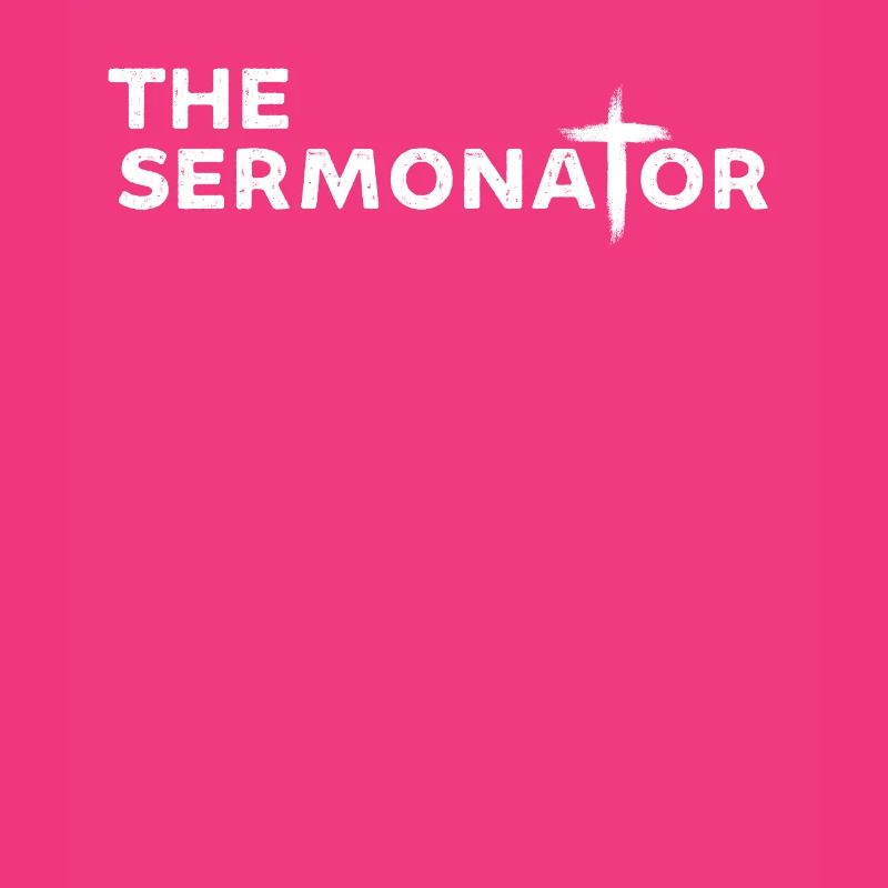 Der Sermonator , lustige Predigergeschenke, Pastor,