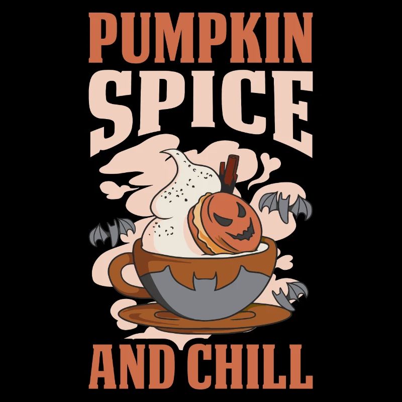 Pumpkin Spice And Chill Pumpkin Gift