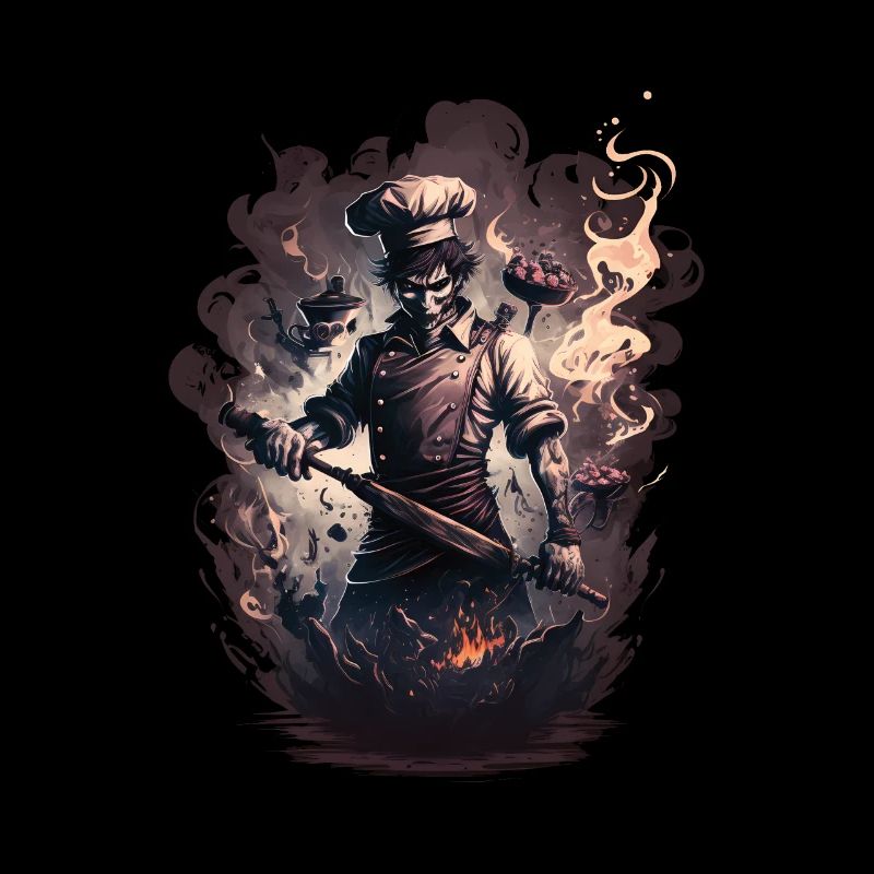 Gothic cook from hell