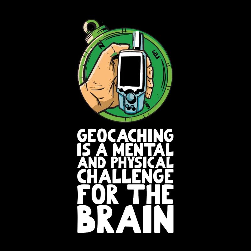 Geocaching is a mental and physical challenge