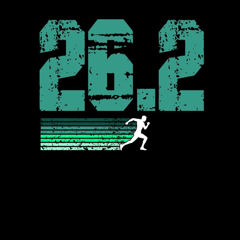 Courir le défi du marathon de 26,2 miles