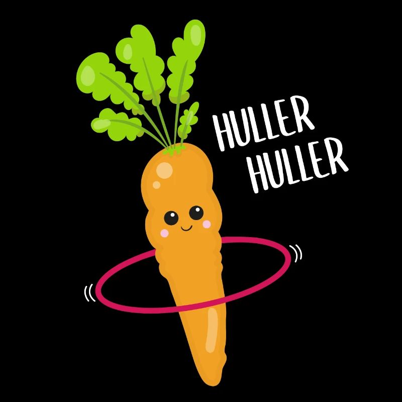 Kawaii Carrot With Hulahooping Gift