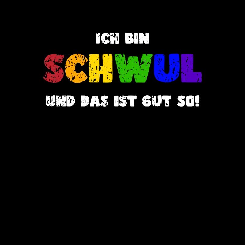 Stolz LGBTQ. Ich bin schwul!