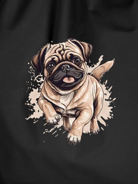Cute Pug Little Dog