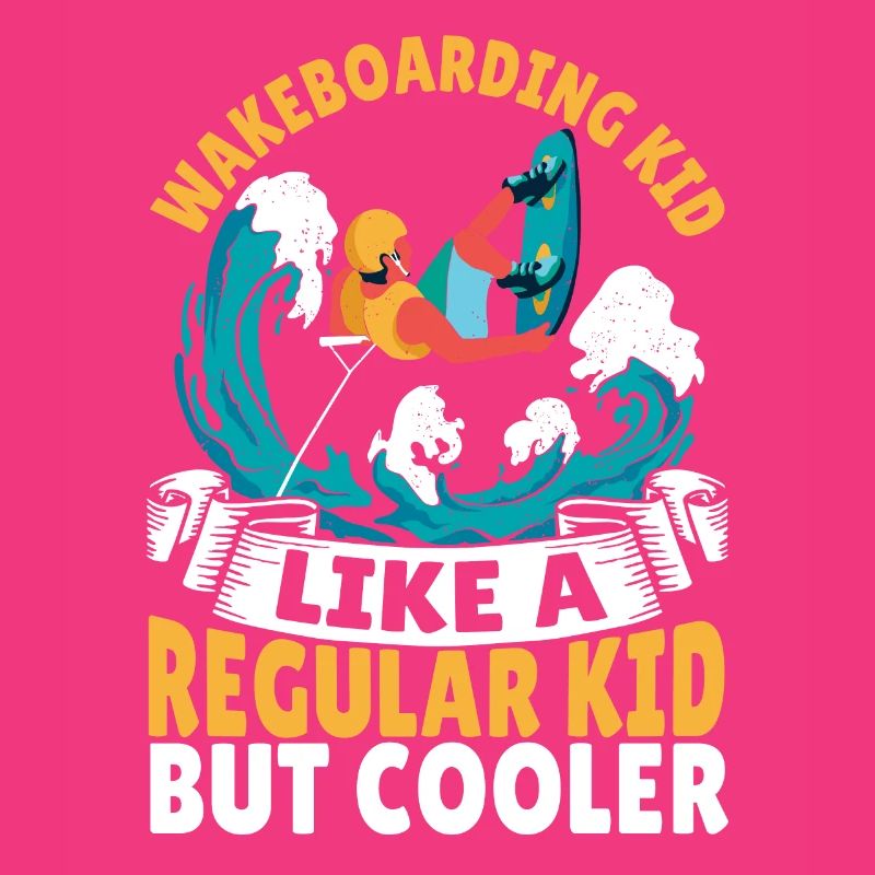 Wakeboarding Kid Like A Regular Kid But Cooler