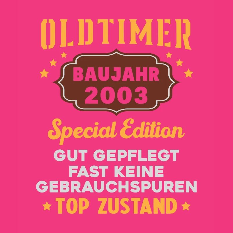 Oldtimer Baujahr 2003 Geburtstagsgeschenk