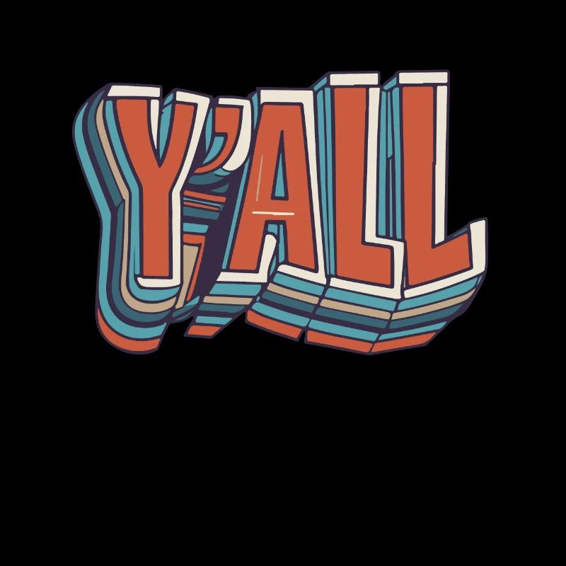 Retro Y'all Southern Pride