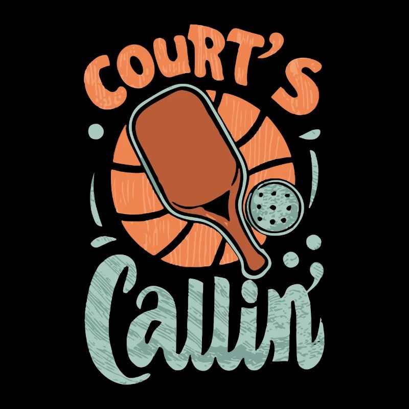 Court's Callin' Pickleball Retro