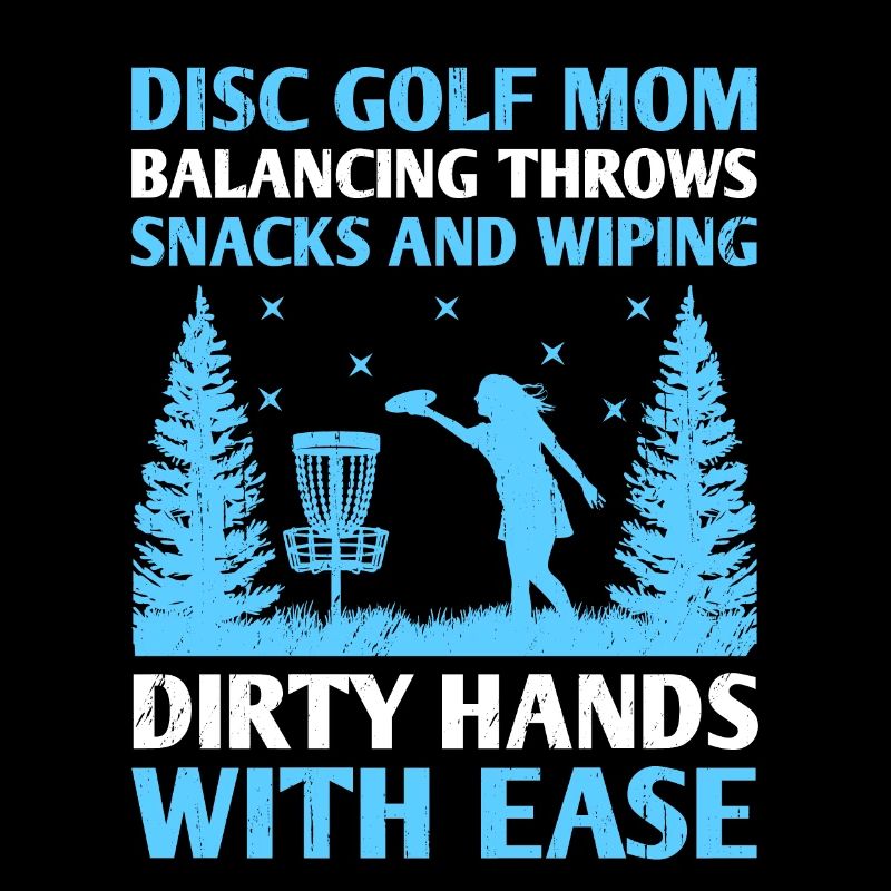 Disc Golf Player Disc Golfer Frisbee Player Par Pu
