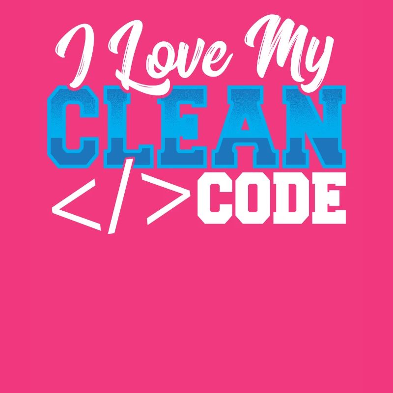 Programmierung Ich liebe meinen sauberen Code