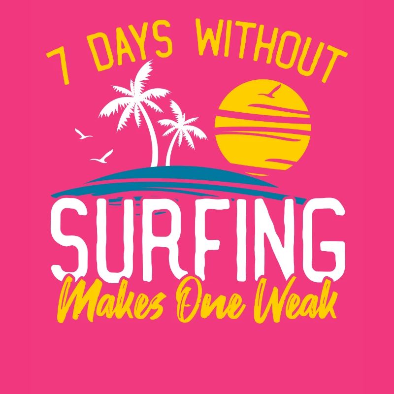 Surfer 7 Days Without Surfing Makes One Weak