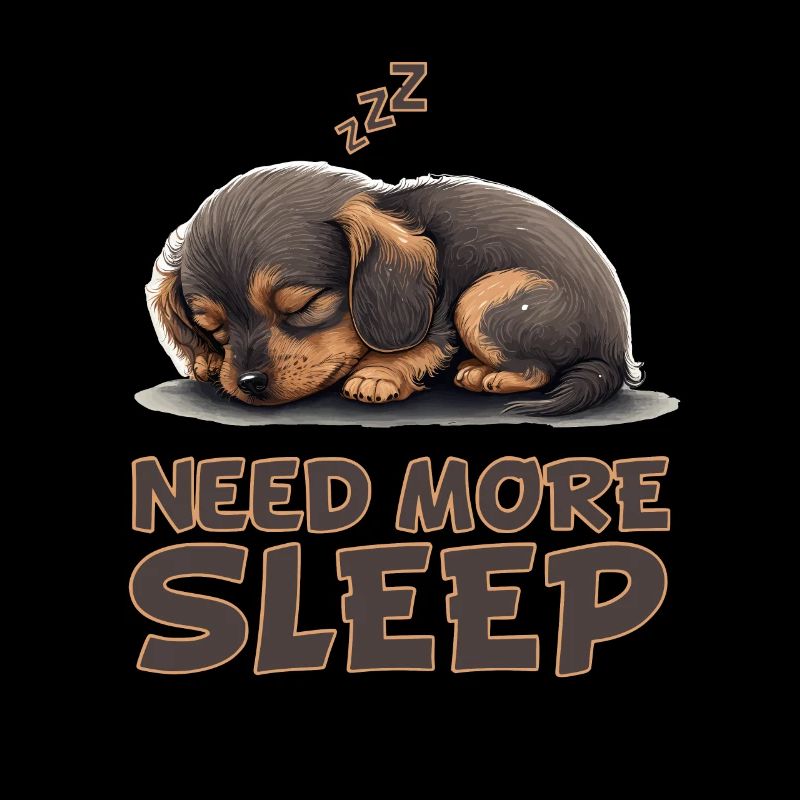 Sleeping Dachshund Pajamas – Need More