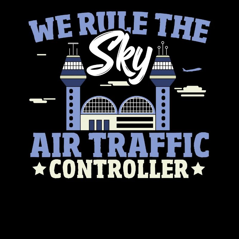 Tower Control Landebahn Flugzeug Fluglotse Kostüm