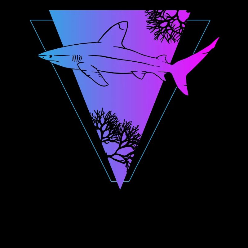 Deep Sea Triangle requin mysticisme cadeau