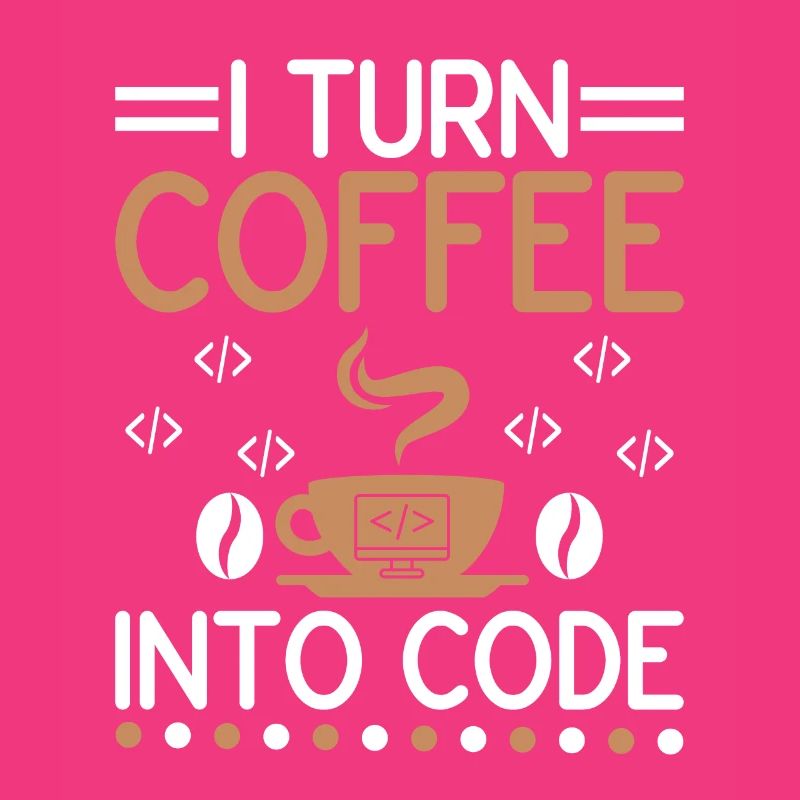 Kaffee-Codierung Programmierer Programmierer Entwickler Nerd Coff