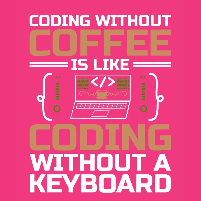 Kaffee-Codierung Programmierer Programmierer Entwickler Nerd Coff