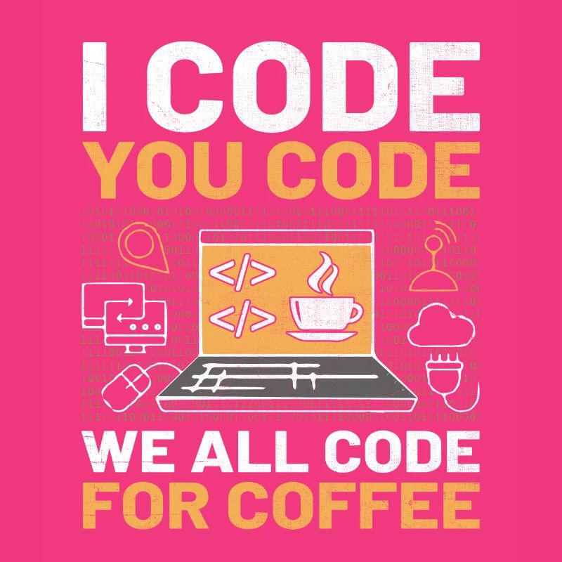 Kaffee-Codierung Programmierer Programmierer Entwickler Nerd Coff