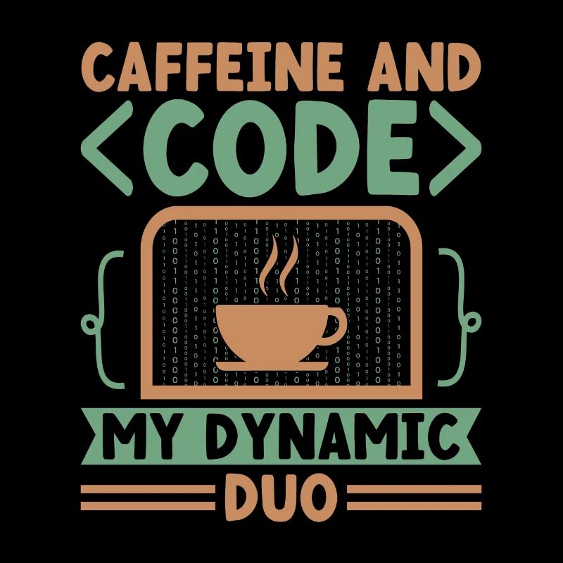 Kaffee-Codierung Programmierer Programmierer Entwickler Nerd Coff