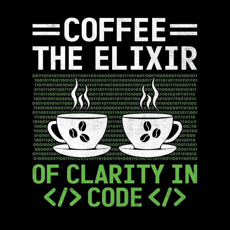 Café Codage Programmeur Codeur Développeur Nerd Coff