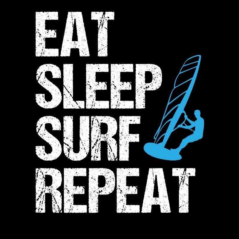 Surf-Rhythmus - Essen, Schlafen, Surfen
