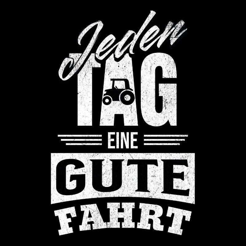 A good ride every day - For tractor drivers