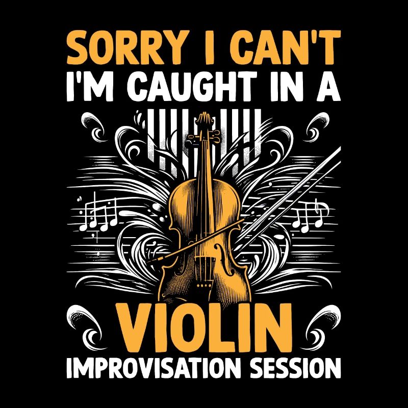 Désolé, je ne peux pas, je suis pris dans une improvisation au violon