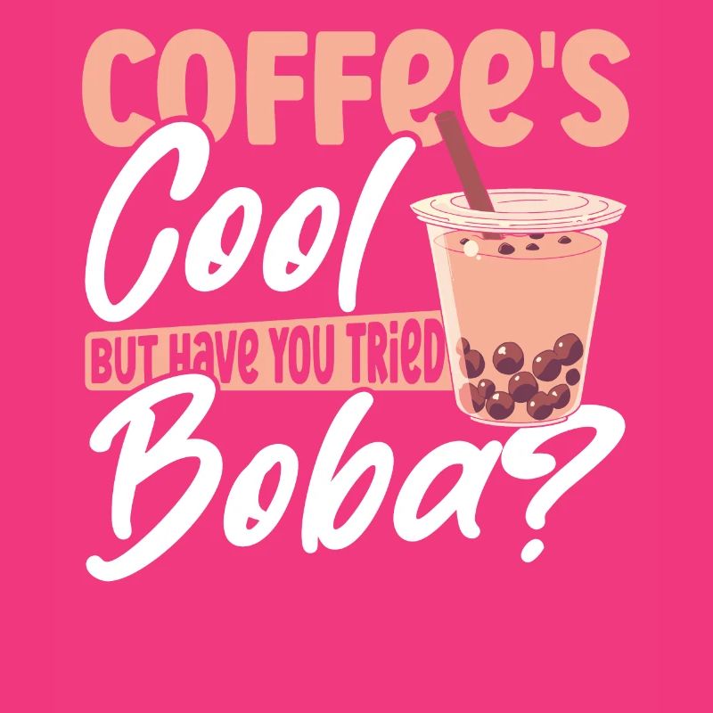 Schwarzer Tee Matcha Boba Boba Tee Merchandise