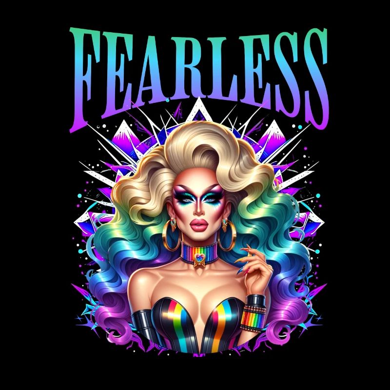 Fearless LGBTQ+ Pride Power Expression