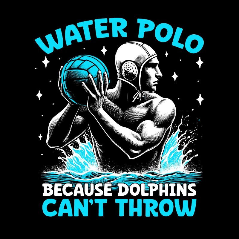 Water-polo parce que les dauphins ne peuvent pas lancer de po aquatique