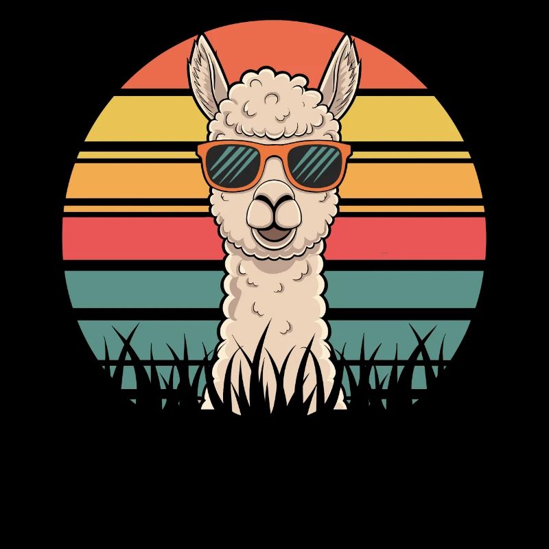Cool Alpaca Llama