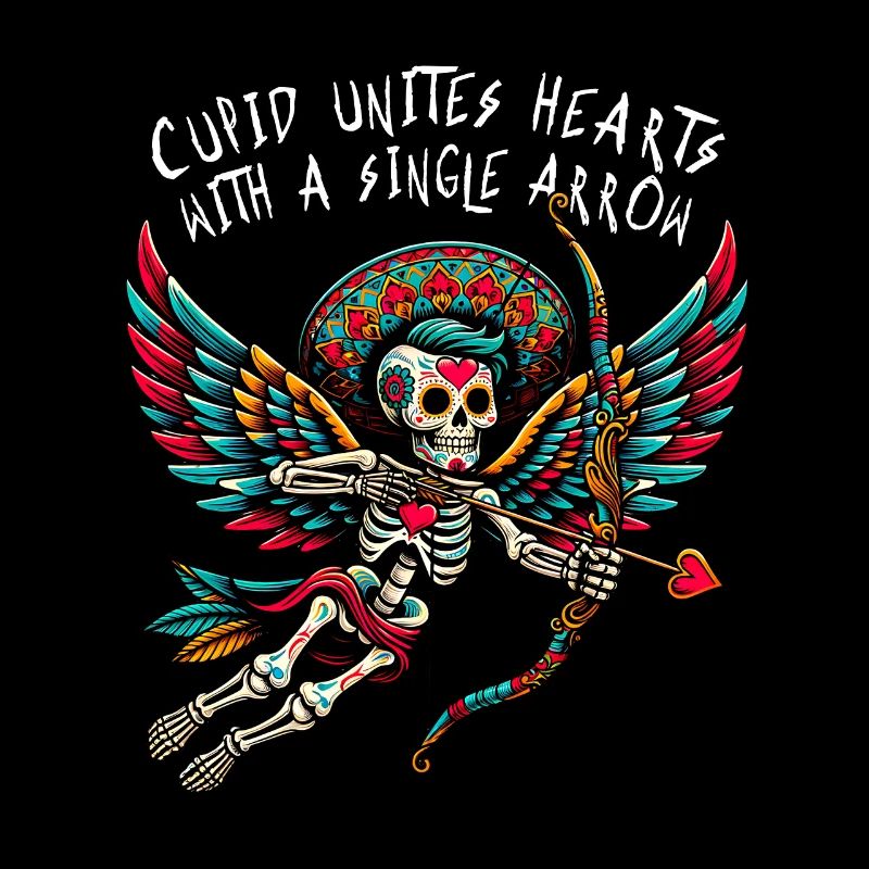 Cupidon unit les cœurs d’une seule flèche