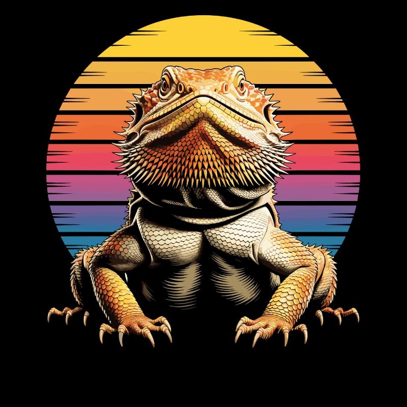 Bartagame Reptil