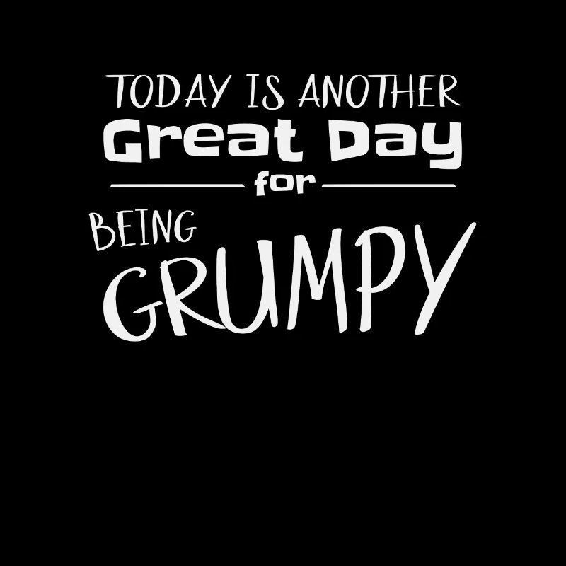 Again grumpy bad mood gift