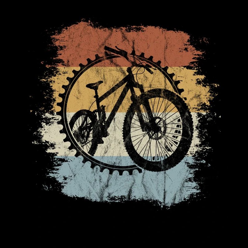 Retro MTB Vintage Bicycle Mountainbiking Gift