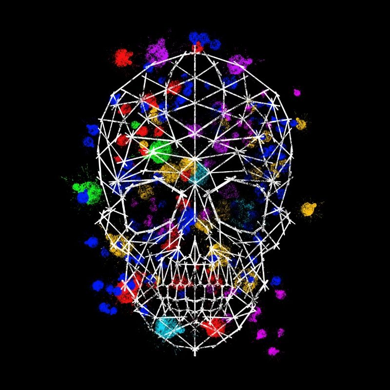 Geometric skull