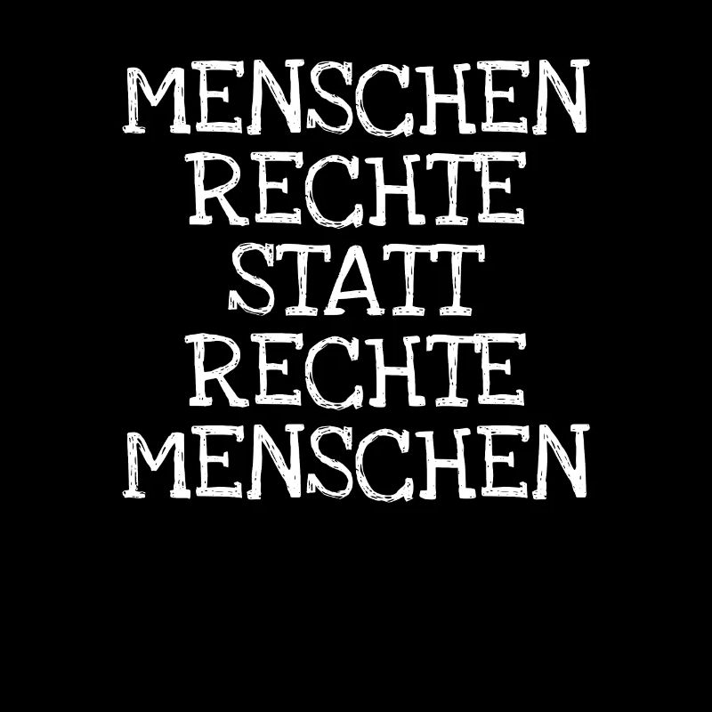 Menschen Rechte Statt Rechte Menschen