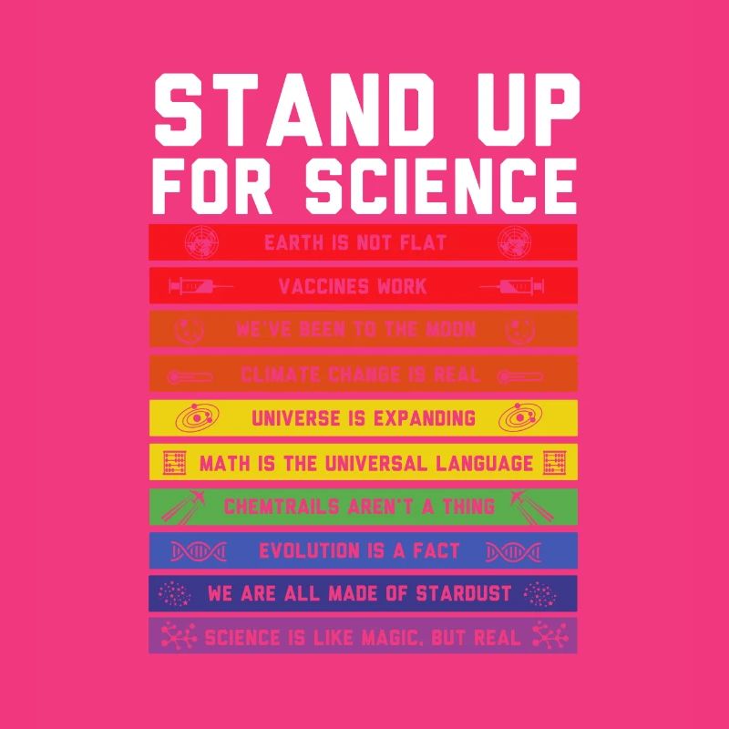 Flat Earth Flache Erde Stand Up For Science