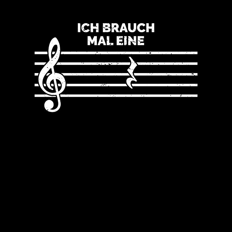 Ich brauch mal eine Pause Musik Orchester Geschenk