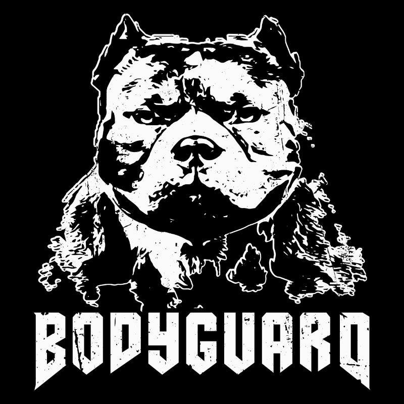 Hunde Bodyguard Weiß
