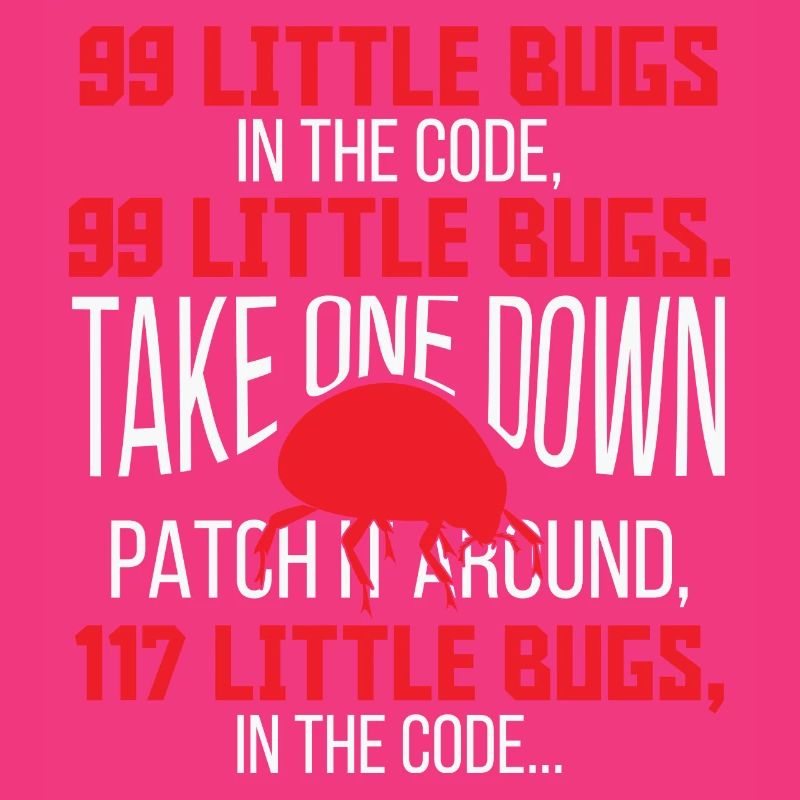 99 petits bugs dans le code Funny Programmer