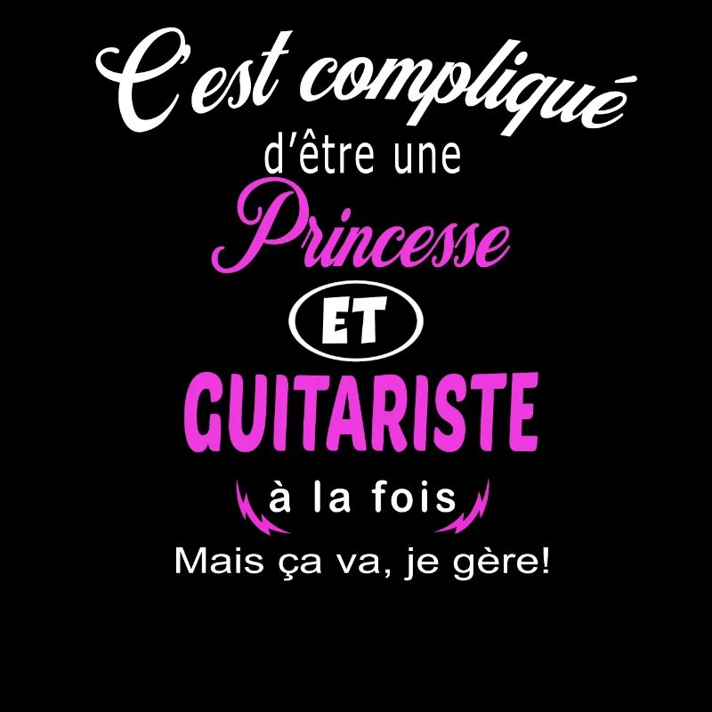 c'est compliqué princesse et guitariste