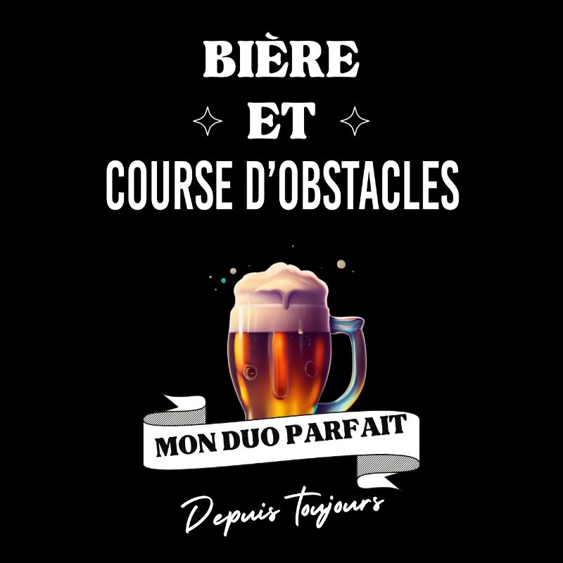 Bière Mon duo parfait depuis et course d'obstacles