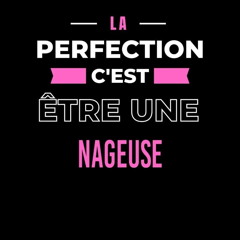La perfection, c'est être une nageuse
