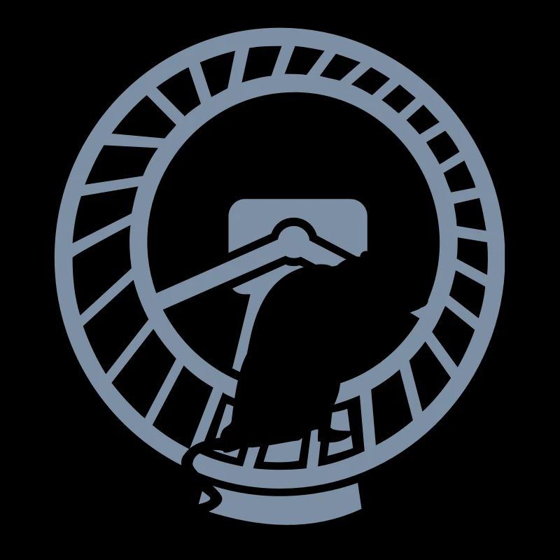 rat dans le tapis / rat in a wheel (2c)