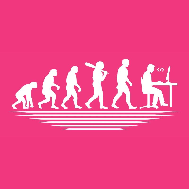 Coffee Coding Evolution Codeur Développeur Nerd Coffe